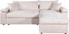 OTTO home Ecksofa Cosy L-Form, B: 234 cm, Sitzaufbau im Sandwich-Federkern, 2 Zierkissen, Mega-Sofa, Cord oder Struktur weich, Kaltschaumauflage Bild 2