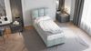 PANDA MÖBEL GmbH Polsterbett BLISS Luxus-Bett mit Lattenrost Wahl Bonell,Taschen und Kokosmatratze, Ein Luxusbett in jeder Größe 120x200cm 100x200 cm 90x200cm Bild 3