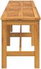 vidaXL Gartenbank 150 cm Massivholz Akazie 362238 Bild 4