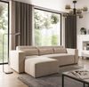 Ecksofa Schlafsofa inkl. Sessel WALDO Stoff Brooklyn Pearl Ottomane Links Bild 2