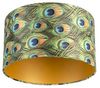 Qazqa Lampenschirm Cilinder velours Bild 4