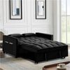 HTI-Living Sofa Sofa mit Schlaffunktion Schwarz, Stück 1 Teile Bild 3