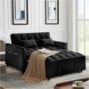 HTI-Living Sofa Sofa mit Schlaffunktion Schwarz, Stück 1 Teile Bild 2