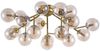 Maytoni Deckenleuchte Dallas 20-flammig goldfarben bernstein Bild 2