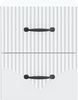 vidaXL Wandmontierter Nachttisch 2 pcs Weiß 34,5 x 33 x 40 cm 898976 Bild 5