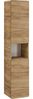 Badmöbel Hochschrank LUTON-56-CRAFT, Wotan Eiche Nb. Nb. B/H/T ca. 35/170/32 cm Bild 2