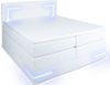 wonello Boxspringbett Lights 2.0, mit LED Beleuchtung und Topper, wahlweise mit Bettkasten Bild 2