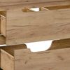Waschtischunterschrank 40 cm LUTON-56-CRAFT in Wotan Eiche Nb. Nb, ohne Becken, B/H/T ca. 40/59/41 cm Bild 2