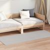 vidaXL Bereichsteppiche LUGO Creme und Grau 80 x 200 cm Polyester 42022714 Bild 3