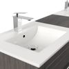 Stand Badmöbel Cosmo Modern SoftClose anthrazit gemasert : Anthrazit gemasert Bild 5