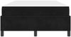 vidaXL Bettrahmen mit Matratze Schwarz 120 x 190 cm Stoff 3399050 Bild 5