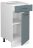 Küchenunterschrank R-Line Blau-Grau 40 cm ohne Arbeitsplatte Vicco Bild 3