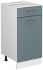 Küchenunterschrank R-Line Blau-Grau 40 cm ohne Arbeitsplatte Vicco Bild 5