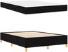vidaXL Bettrahmen mit Matratze Schwarz 160 x 200 cm Stoff 3398950 Bild 5