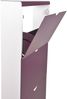 Schuhkipper >304987< ca. 16 Schuhe, violett / weiss - 52x141x16 (BxHxT) Bild 3