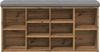 vidaXL Schuhbank Artisan-Eiche 102x32x50 cm Holzwerkstoff 857626 Bild 3