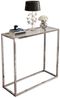 Lookway Konsolentisch MODERN GLASS mit silberfarbenem, verchromtem Gestell (1x Konsole), Breite: 80/100 cm Bild 4