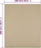 vidaXL Spannbettlaken 2 Stk. Jersey Taupe 140x200 cm Baumwolle 136225 Bild 4