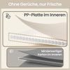 SONGMICS Aufbewahrungsboxen 3er-Set, Ordnungsbox, stapelbar mit Griffen, 43 x 30 x 30 cm, beige Bild 4