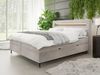 Mirjan24 Boxspringbett 'Ovo', beige, 180x200 cm Bild 3