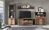 FORTE Clif Wandpaneel, Holzwerkstoff, Braun, 160 x 25,6 x 21,9 cm Bild 3