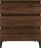 vidaXL Sideboard Braun Eichen-Optik 60x35x70 cm Holzwerkstoff 823055 Bild 5