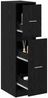 vidaXL Apothekerschrank Schwarze Eiche 30 x 41 x 118 cm Holzwerkstoff 869002 Bild 3