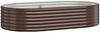 vidaXL Hochbeet Verzinkter Stahl 175x100x36 cm Braun 318990 Bild 2