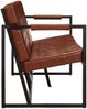vidaXL 3-Sitzer-Sofa Braun Echtes Ziegenleder 288284 Bild 3
