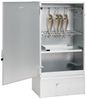 vidaXL Räucherofen mit Holzspänen 44,5x29x83 cm Verzinkter Stahl 364746 Bild 3