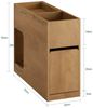 SoBuy FBT158-N Couchtisch, Spanplatte, Papierfurnier, Helle Eiche, 70 x 55 x 25 cm Bild 3