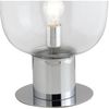 Tischleuchte FELLINI, Chrom 1x E27 max. 25W, 18x30cm ohne Leuchtmittel Bild 2