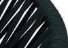 Aluminium-Gartenstuhl HWC-P90, Loungestuhl Sessel Outdoor, Seilgeflecht Rope Stoff/Textil (180g/m²) ~ grün Bild 4