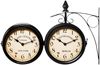 Monzana Wanduhr Vintage Schwarz Bild 3