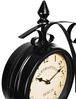 Monzana Wanduhr Vintage Schwarz Bild 5