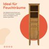 Badezimmerschrank Livia Teak Massivholz Bild 3