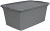 Aufbewahrungsbox 40 L Rattanoptik Dekobox Aufbewahrungskiste Allzweckbox Kiste Bild 5