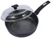Kochgeschirr in Schwarz für Ihre Küche - Die perfekte Ausstattung für jeden Koch Schmorpfanne mit Deckel Ø 28cm Bild 3