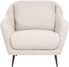 Sessel EIBY Bouclé Beige Bild 5