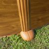 GRE Ovalformbeckenset Holzoptik Amazonia OMEGA 610 x 375 x 132 cm Bild 5