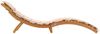vidaXL | Sonnenliege | mit Kissen beige 55 x 184 x 64cm Massivholz Akazie 367635 Bild 4