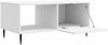 vidaXL Couchtisch Hochglanz Weiß 90 x 50 x 40 cm Holzwerkstoff 894499 Bild 3