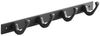 SO-TECH® Hakenleiste Blackline FORTE schwarz pulverbeschichtet, (1 St), Länge 345 mm mit 4 Haken Bild 5