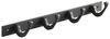 SO-TECH® Hakenleiste Blackline FORTE schwarz pulverbeschichtet, (1 St), Länge 345 mm mit 4 Haken Bild 4