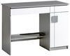 Jugendzimmer Gumi 10 teilig Komplett in Anthrazit und Weiß INKLUSIVE zwei Matratzen - MD111059 Bild 2