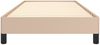 vidaXL Bettgestell Cappuccino-Braun 100x200 cm Kunstleder [346891] Bild 5