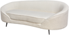 3-Sitzer Sofa Bouclé weiß schwarz SAVAR Bild 5