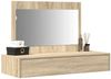 vidaXL Schminktisch mit Speicher Braun 100 x 40 x 70 cm Holzwerkstoff 865210 Bild 3