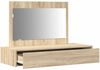 vidaXL Schminktisch mit Speicher Braun 100 x 40 x 70 cm Holzwerkstoff 865210 Bild 5