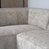 Bronx71 Ecksofa Memphis Chenille taupe links Bild 5